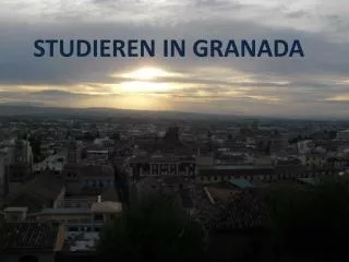 studieren in granada