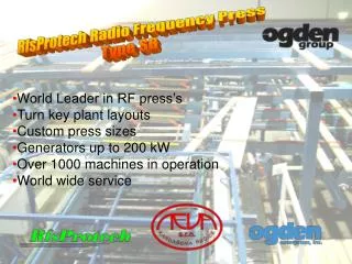 RfsProtech Radio Frequency Press Type SB