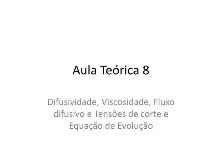 aula te rica 8