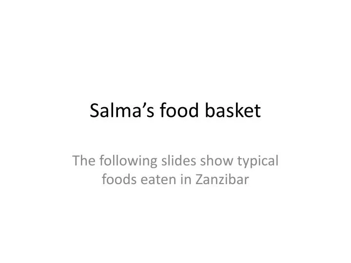salma s food basket