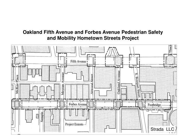oakland fifth avenue and forbes avenue pedestrian safety and mobility hometown streets project