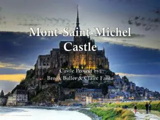Mont-Saint-Michel Castle
