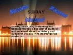 Sunday - slide 1
