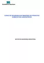 CURSO DE SEGURANÇA NO MANUSEIO DE PRODUTOS QUÍMICOS EM LABORATÓRIOS - slide 1