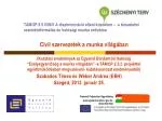 Civil szervezetek a munka világában - slide 1