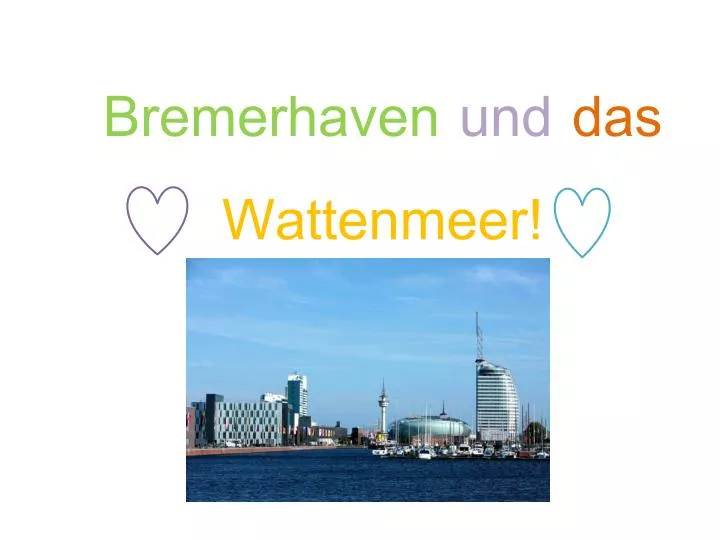 bremerhaven und das wattenmeer