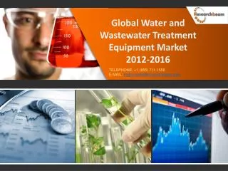 Global Water and Wastewater Treatment Equipment Market 2012