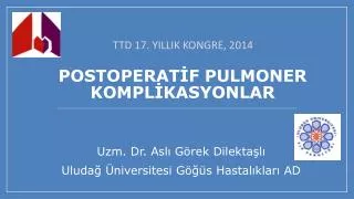 postoperat f pulmoner kompl kasyonlar