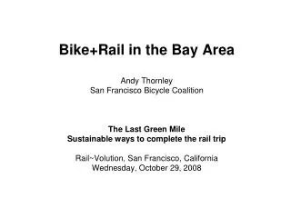Bicycle traffic in the Bay Area is booming