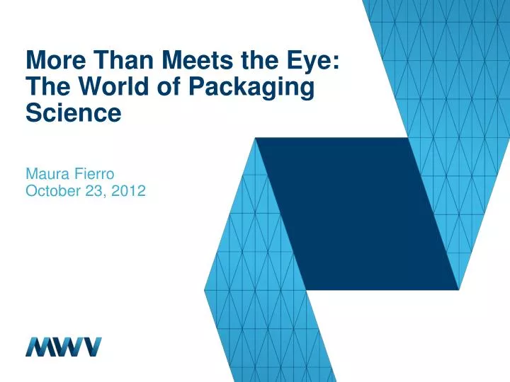 more than meets the eye the world of packaging science