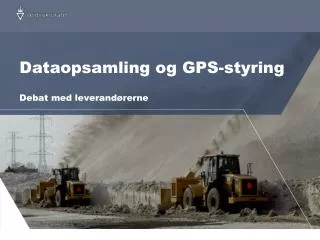 dataopsamling og gps styring