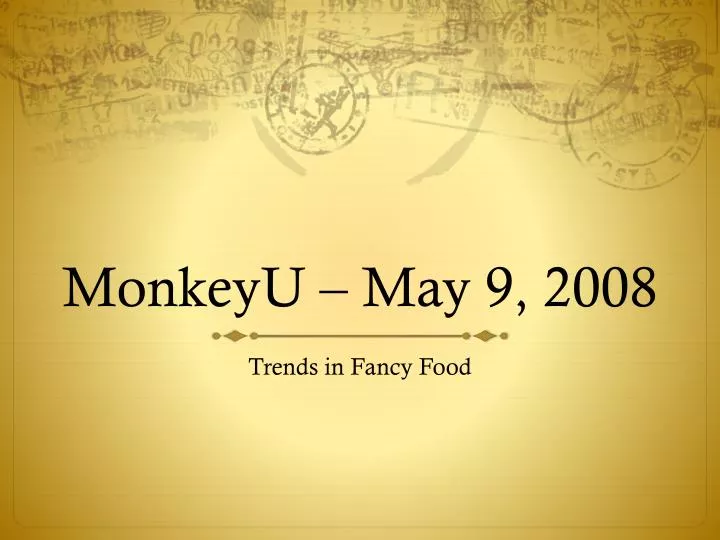 monkeyu may 9 2008