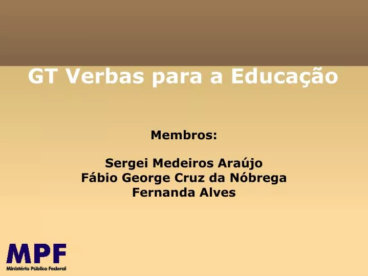 membros sergei medeiros ara jo f bio george cruz da n brega fernanda alves