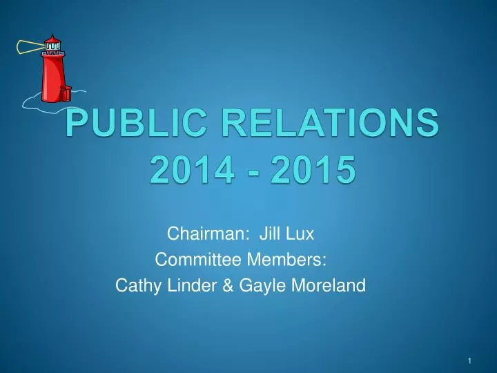 public relations 2014 2015