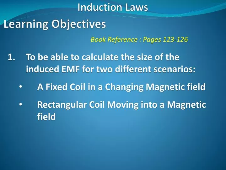 induction laws