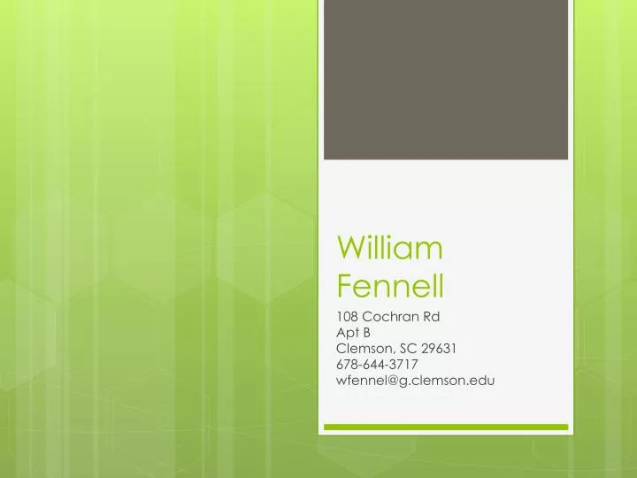 william fennell