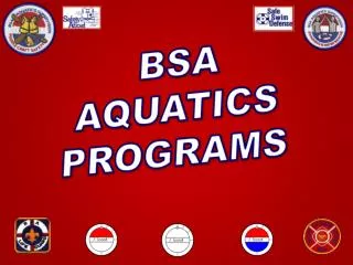 BSA AQUATICS PROGRAMS