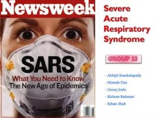 Severe Acute Respiratory Syndrome