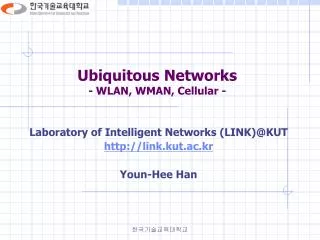 ubiquitous networks wlan wman cellular