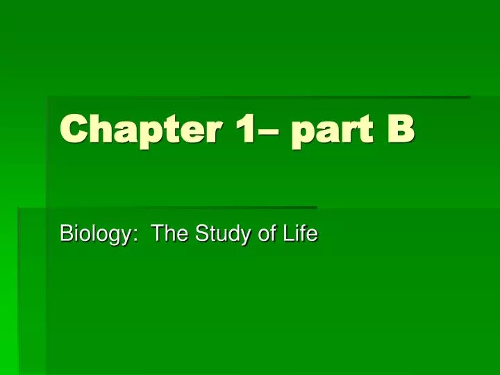 chapter 1 part b