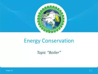 Energy Conservation