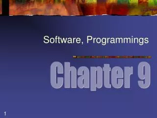 Software, Programmings