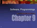 Programming Evolution: Trends & Developments - slide 1