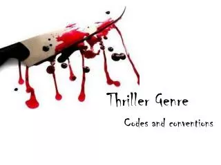 Thriller Genre