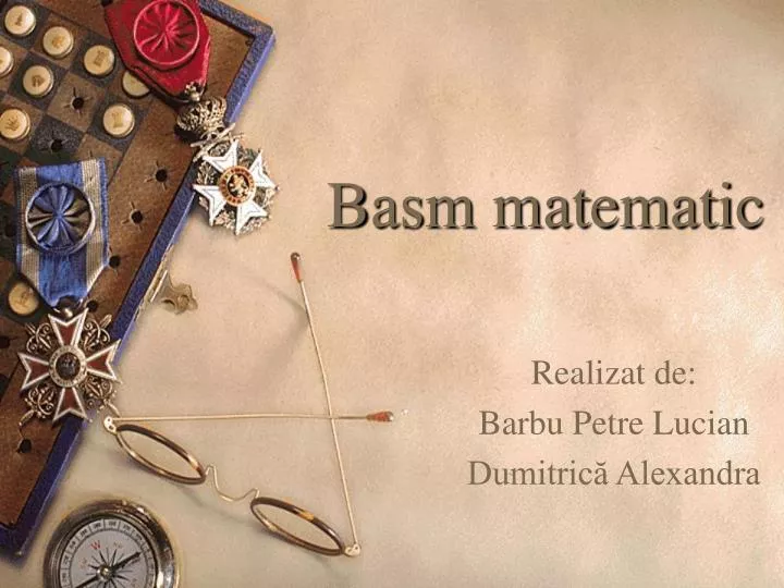 basm matematic