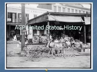 ACP United States History