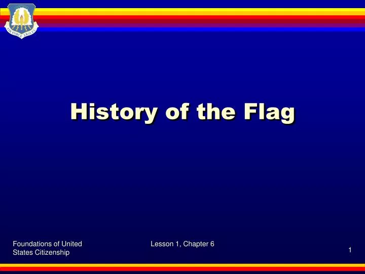 history of the flag