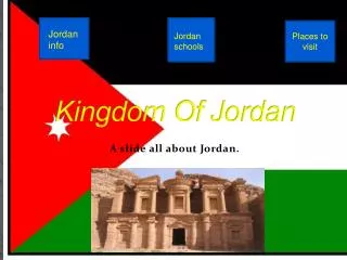 Kingdom Of Jordan