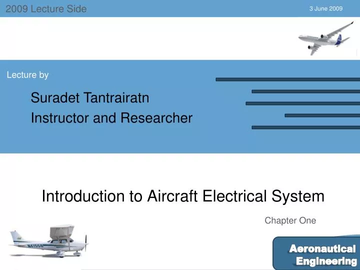 introduction to aircraft electrical system