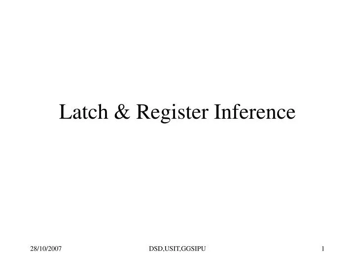 latch register inference