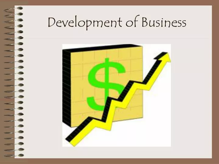development of business