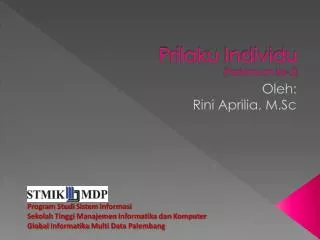 prilaku individu pertemuan ke 3