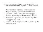 The Manhattan Project “Flee” Map - slide 1
