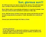 Fun Learning with Flip Cameras: Boosting Confidence and Teamwork Skills in the Sun - slide 1