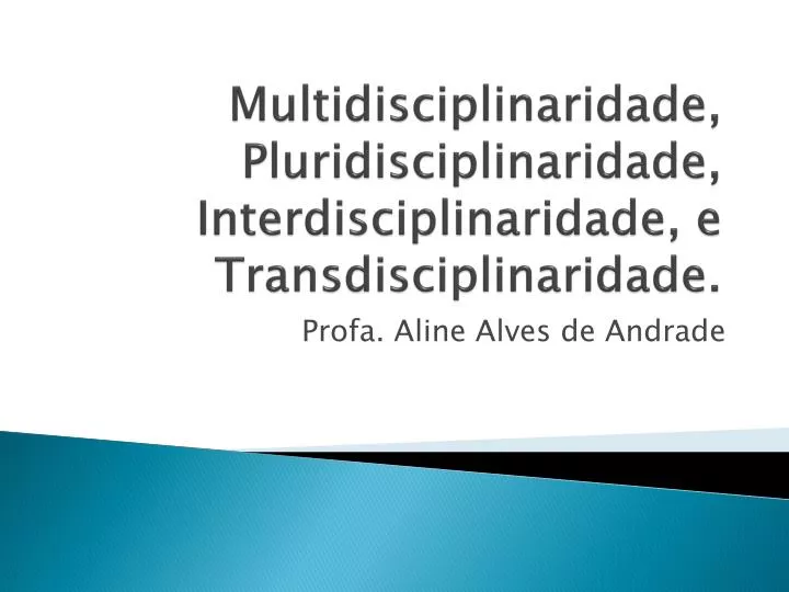 INTER-RELAÇÃO, A PEDAGOGIA DA CIÊNCIA