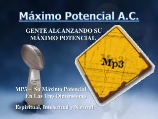 m ximo potencial a c