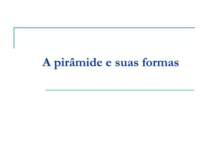 A Pirâmide do Roteiro