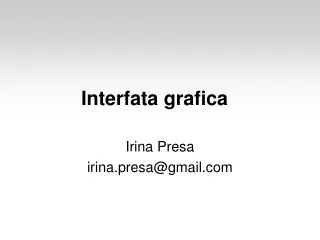 irina presa irina presa@gmail com