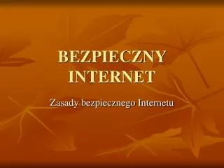 bezpieczny internet