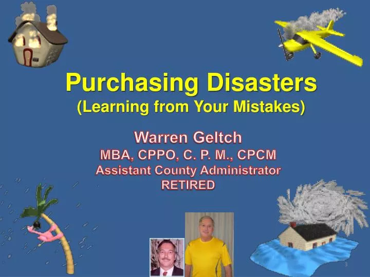 purchasing disasters learning from your mistakes