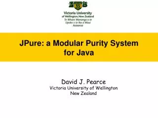 JPure: a Modular Purity System for Java