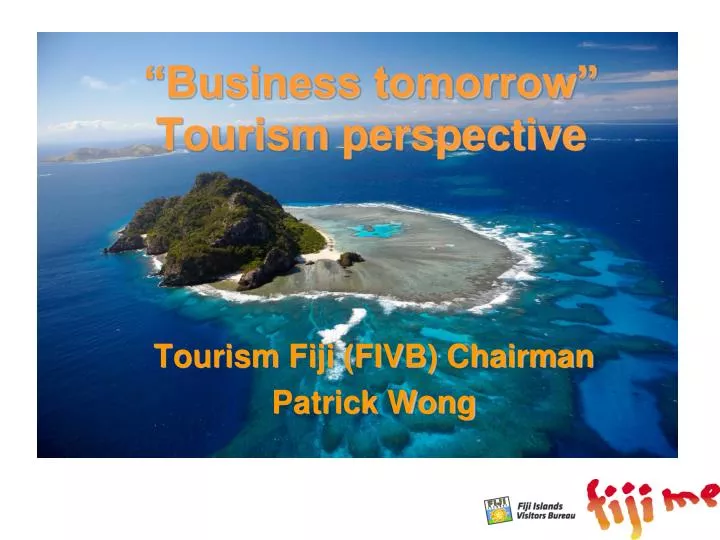 business tomorrow tourism perspective
