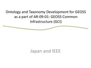 Japan and IEEE