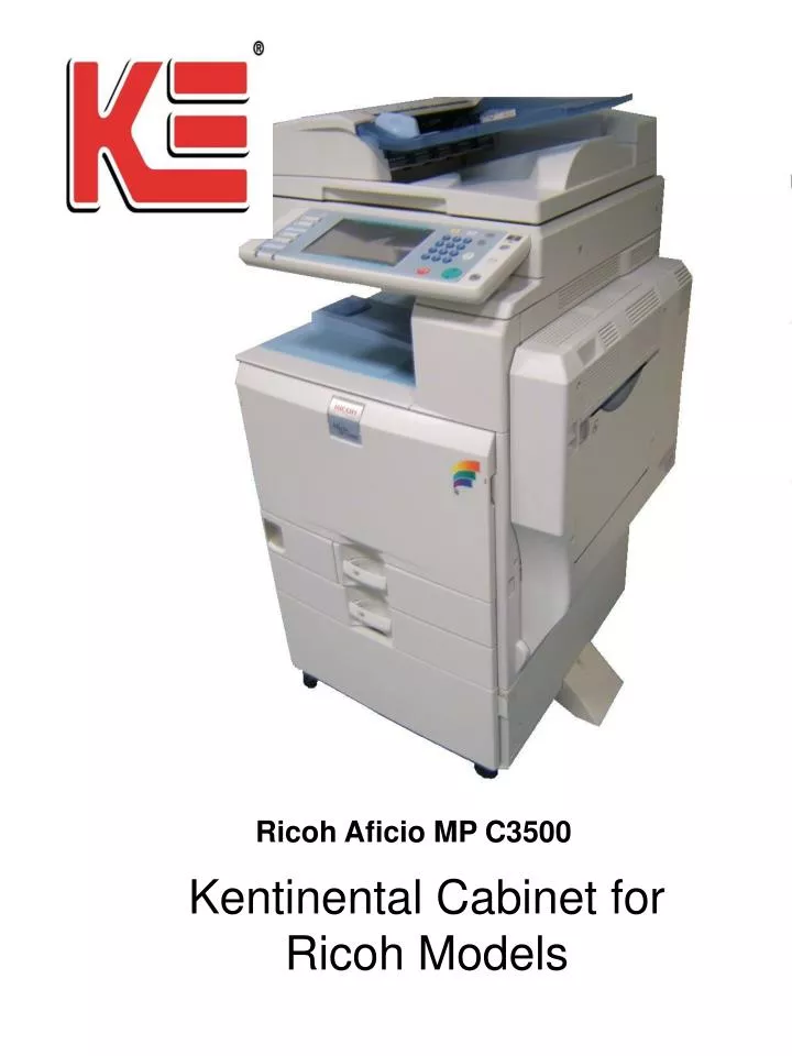 kentinental cabinet for ricoh models