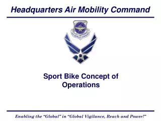 Sport Bike Concept of Operations