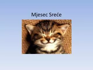 mjesec sre e